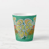 Hope Angel Word Art Custom Latte Tassen Cup (Vorderseite)