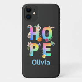 Hope Artistic Positive Motivierend Inspiration Case-Mate iPhone Hülle