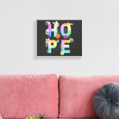 Hope Artistic Positive Motivierend Inspiration Leinwanddruck (Insitu (Wohnzimmer))