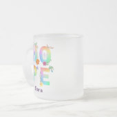 Hope Artistic Positive Motivierend Inspiration Mattglastasse (Vorderseite Links)