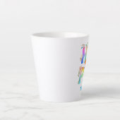 Hope Artistic Positive Motivierend Inspiration Milchtasse (Vorderseite)