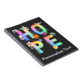 Hope Artistic Positive Motivierend Inspiration Notizblock (Rechte Seite)