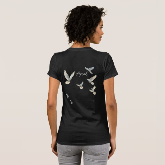 Hope/Ascend Dove T-Shirt (Schwarz voll)