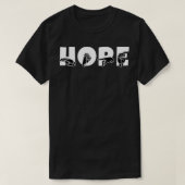 HOPE ASL-Zeichensprache-Design 5 T-Shirt (Design vorne)