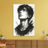 Hope Beyond Shadows Canvas Print Leinwanddruck (Insitu (Wohnzimmer))