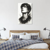 Hope Beyond Shadows Canvas Print Leinwanddruck (Insitu (Schlafzimmer))