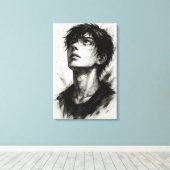 Hope Beyond Shadows Canvas Print Leinwanddruck (Insitu (Holzboden))