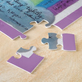 Hope Bible Verse Scripting Wasserfarben Rainbow Ar Puzzle (Seite)