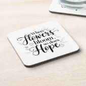 Hope Blooms Untersetzer (Linke Seite)