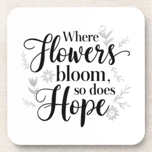 Hope Blooms Untersetzer