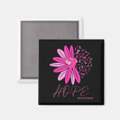 Hope Breast Cancer Awareness Magnet (Vorderseite/Rückseite)