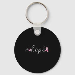 Hope Breast Cancer Awareness Pink Ribbon Krieger B Schlüsselanhänger