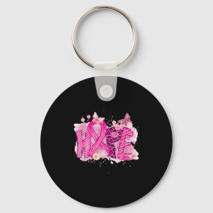 Hope Breast Cancer Awareness Pink Ribbon Krieger S Schlüsselanhänger
