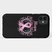 Hope Breast Cancer Awareness Ribbon Case-Mate iPhone Hülle (Rückseite (Horizontal))