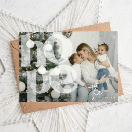 HOPE Briefe Overlay ' Foto Weihnachtsfeiertag Feiertagskarte