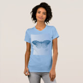 Hope Butterfly Blue T-Shirt (Vorne ganz)