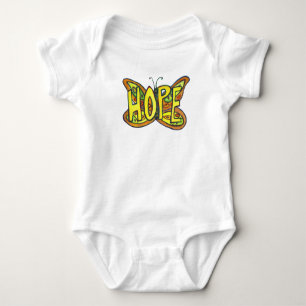 Hope Butterfly Inspiration Word Art Custom Shirt