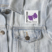 Hope Butterfly Lupus Button (Beispiel)