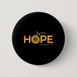 Hope Butterfly Multiple Sklerose Sensibilisierung Button