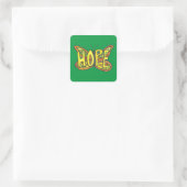 Hope Butterfly Word Art Inspiration Sticker (Tasche)