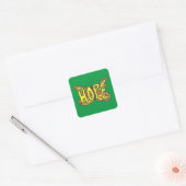 Hope Butterfly Word Art Inspiration Sticker (Umschlag)