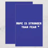 Hope Card (Vorne/Hinten)
