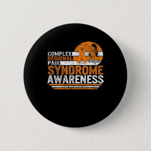 Hope Complex Regional Pain Syndrome Awareness Crps Button