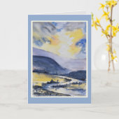 Hope Courage Erholung Seriöse Krankheitskarte Karte (Gelbe Blume)