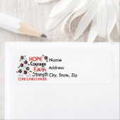 Hope Courage Faith Stärke 3 Lungenkrebs (Insitu)