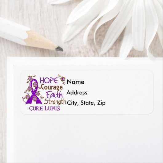 Hope Courage Faith Stärke 3 Lupus (Insitu)