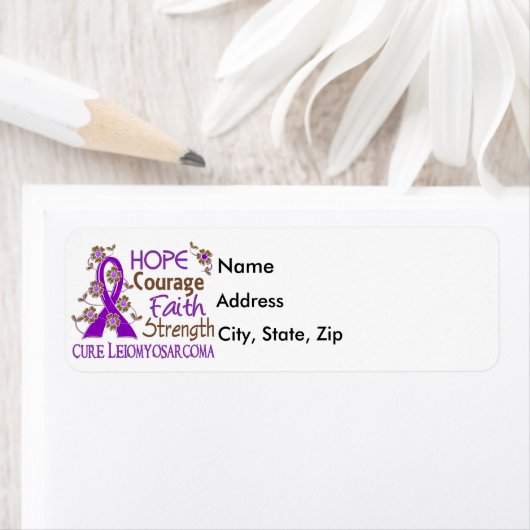 Hope Courage Glaube Stärke 3 Leiomyosarkom (Insitu)