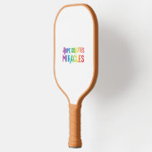 Hope Creates Miracles Pickleball Schläger (Links)
