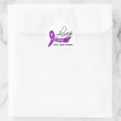 Hope Crohn's Disease Runder Aufkleber (Tasche)