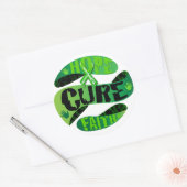 Hope Cure Faith Runder Aufkleber (Umschlag)