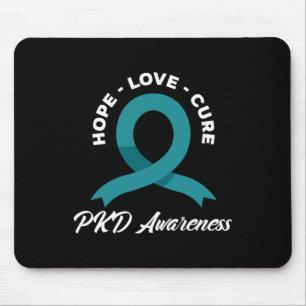 Hope Cure Polycystic Niere Disease Awareness Mousepad