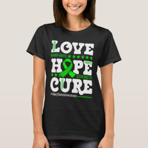 Hope Cure Warrior Niere Disease Awareness Support T-Shirt