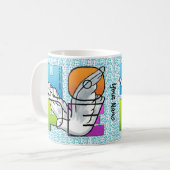 Hope Dove Christliche Tasse (Vorderseite Links)