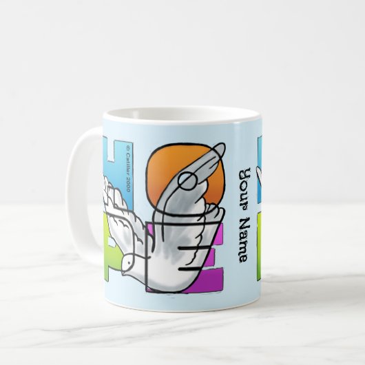 Hope Dove Tasse (Vorderseite Links)
