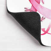 Hope Dragonfly Brustkrebs T - Shirt Mousepad (Ecke)