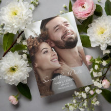 Hope Dream Foto Wedding Save the Date