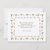 Hope Emily Dickinson Mitteilungskarte (Vorderseite)