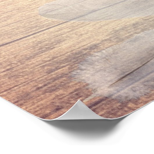 "Hope Every Morning Christlich Scripture Rose Post Poster (Ecke)