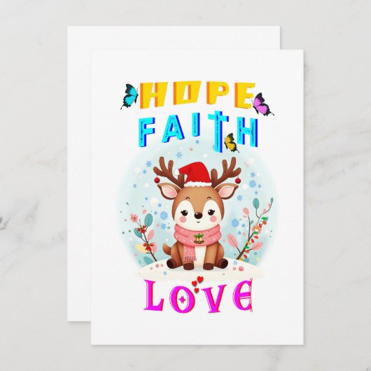 Hope Faith Liebe (Vorne/Hinten)