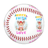 Hope Faith Liebe Baseball (Vorderseite Links)