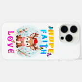 Hope Faith Liebe Case-Mate iPhone Hülle (Rückseite (Horizontal))