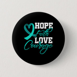 Hope Faith Liebe Courage Pstd Stress Awareness Mon Button