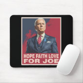 Hope Faith Liebe für Joe Mousepad (Mit Mouse)