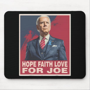 Hope Faith Liebe für Joe Mousepad