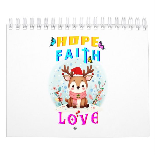 Hope Faith Liebe Kalender (Titelbild)
