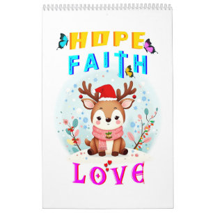 Hope Faith Liebe Kalender